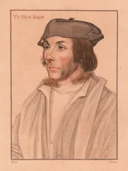 Sir Thomas Elyot, angol diplomata és tudós, 1812 (metszet)