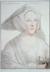 Dorseti márkiné (1481-1535) Francesco Bartolozzi (1727-1815) metszete 1795 (metszet)