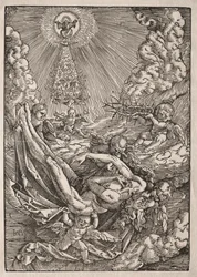 Krisztust angyalok vitték a mennybe, c. 1515-1517.