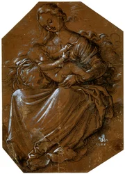 Szűz és gyermek, c1500-1545