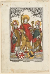 Szent Valentin, Szent István és Szent Maximilian