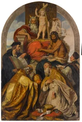 Szent János páholy. A különböző vallások és felekezetek képviselői egyesülnek a gyermek Krisztus tiszteletében