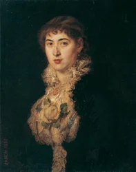 Maria Freifrau von Zehmen, született Fröhlich von Feldau
