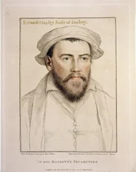 Edward Stanley Earle of Darby (1508-1572) Francesco Bartolozzi (1727-1815) metszete, 1793