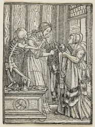 A grófnő a Haláltáncból (Lyon), 1538, 1523-1526