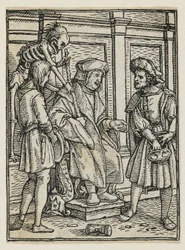 The Judge from Dance of Death (Lyons), 1538, 1523-1526