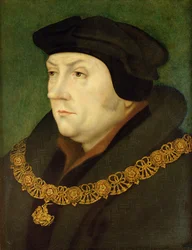 Lord Cromwell, aki a Szent György-rendet viseli