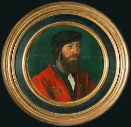 VIII. Henrik király udvaronca (festmény hársfára)
