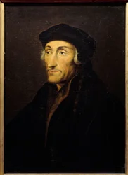 Rotterdami Erasmus portréja (Desiderius Erasmus Rotterdamus