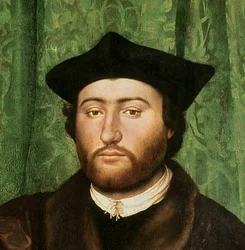 A nagykövetek, 1533 olaj, panel részlete 122676