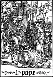 A pápa, akit a halál meglátogatott, 1538
