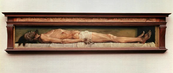 A halott Krisztus (festmény vászonra)