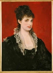 Anna von Waldberg ... (festmény fára)