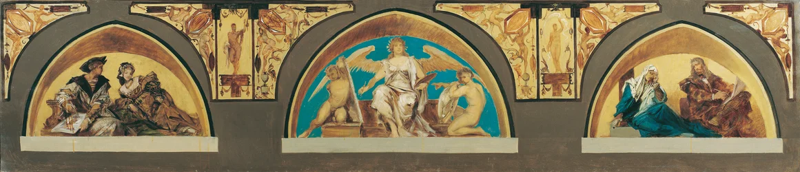 Holbein, A festészet allegóriája, Dürer