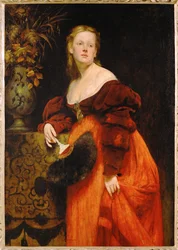 Karoline Gomperz, született Bettelheim (festmény, vászon)