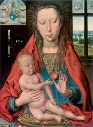 A Madonna és a gyermek, 1927