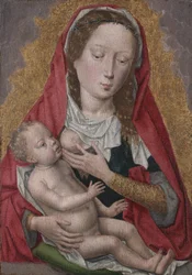 Szűzanya és gyermeke, 1470-80 körül (olaj, fa)