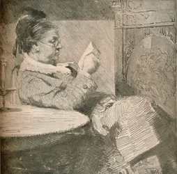 A művészek anyja portréja, 1912