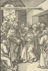 Tamás hitetlensége, a mi Urunk Jézus Krisztus szenvedésének tükréből, 1507.