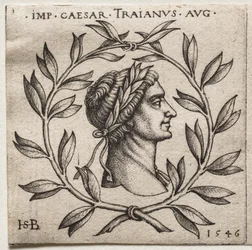 Traianus császár mellszobra