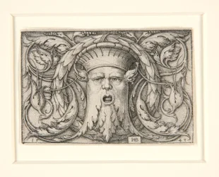 Panel mascaronnal (dísz maszkkal)