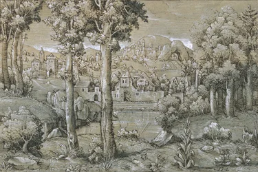 Képzelt táj, 1543.
