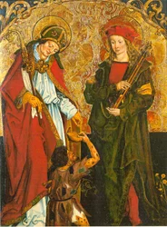 Szent Márton és Szent Sebestyén - Inzigkofeni oltár