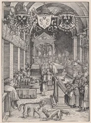 Maximilian I. hallómise, kb. 1515.