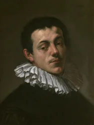 Josef Heintz festő portréja