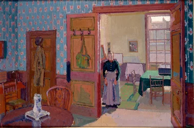 Interior Mrs Mounterrel, 1916-1917