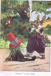 „Mawnin” azt mondja: Brer Rabbit (színes litho) Brer Rabbit (guache papíron)
