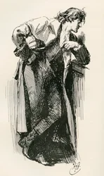 Illusztráció Charles Dickens meséje két városról című regényéhez