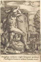 Herkules megöli a sárkányt, 1550.