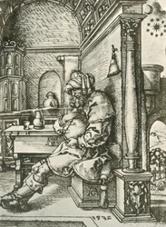 Jacob meditál József álmairól, 1532, 1908.