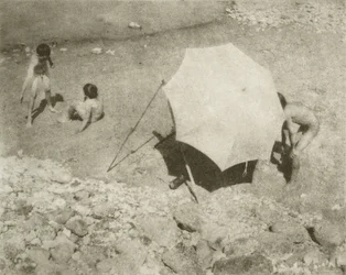 Der Malschirm II, 1909 vagy korábbi, 1911 után nyomtatva (fotómélység)