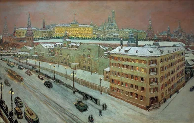 Moszkva éjjel, 1939