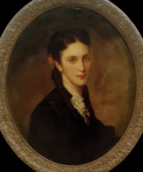 Karoline von Liebieg portréja, 1868