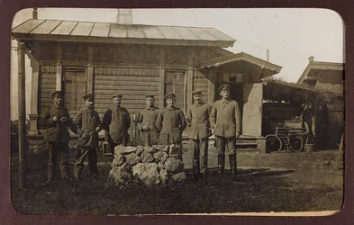 Első világháború: Ukrajna 1914-1916-ban, a német hadsereg inváziója idején. Csoportportré