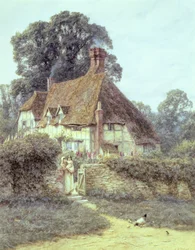 Witley közelében, Surrey (akvarell papíron)
