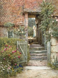 A régi malátagyár alatt, Hambledon, Surrey