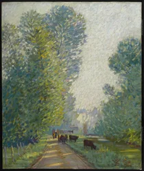 Táj tehenekkel, 1907 körül