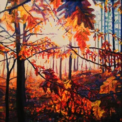 Copper Woods, 2009 (olaj, vászon)