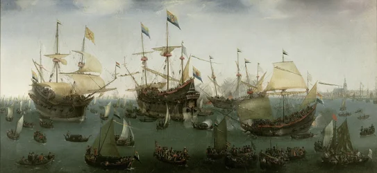 A második kelet-indiai expedíció visszatérése Amszterdamba, 1599. július 19.