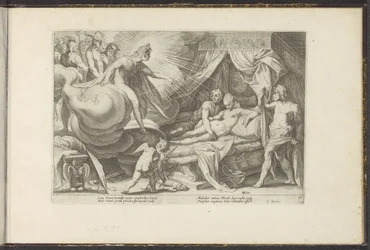 Elkapták a Vénusz és a Mars Ovidius metamorfózisai (sorozat címe) P. Ovidius Naso rekreációi (sorozat címe)