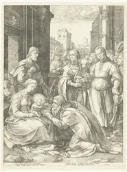 A királyok imádása Mary