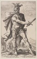Mucius Scaevola, A római hősökből