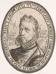 Albert Fransz. Schatter portréja
