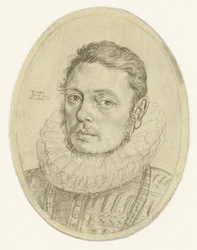 Pieter Dircksz. Hasselaer () portréja