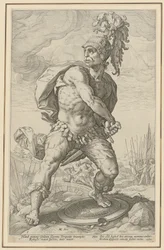 Titus Manlius Torquatus, a „Római hősök” sorozat 5. lapja
