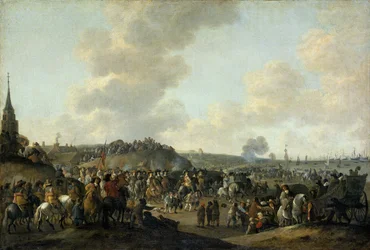 Károly angol király távozása Scheveningenből, 1660. június 2., 1683.